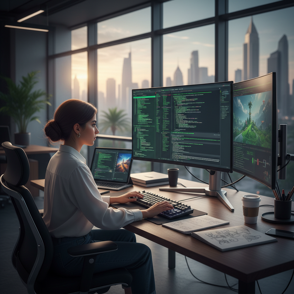 خطوات تصميم لعبة من الفكرة إلى نسخة قابلة للعب
