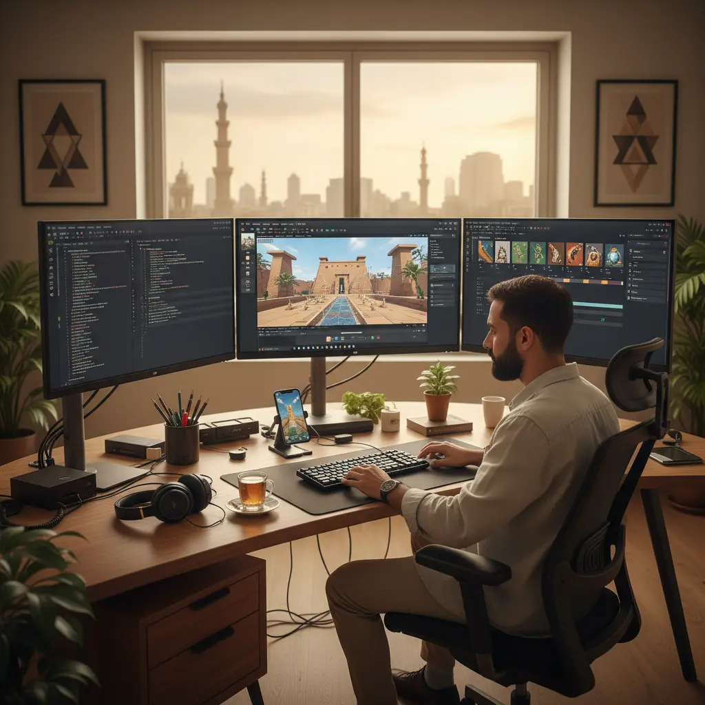Unity أم Unreal أم Godot لتطوير لعبة موبايل؟