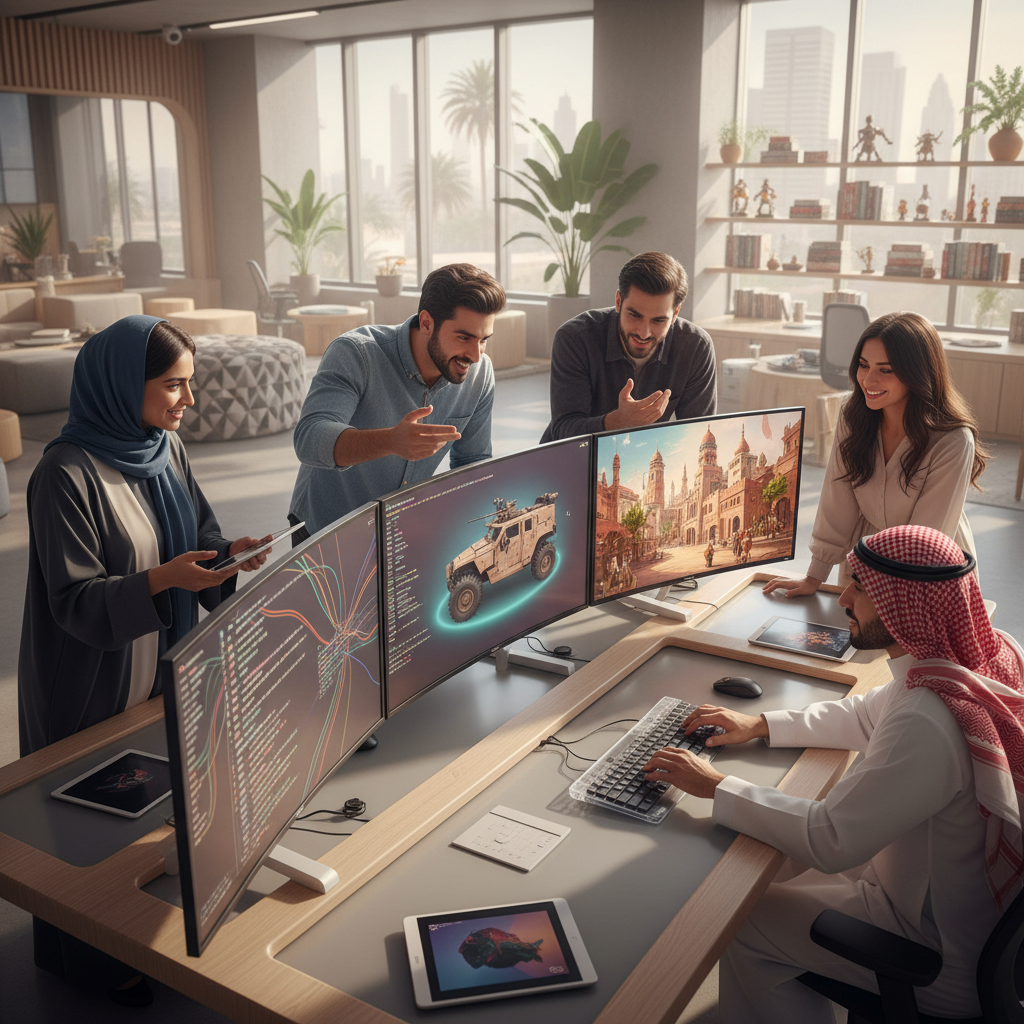 ما الذي تقدمه شركة تصميم الألعاب قبل التعاقد؟